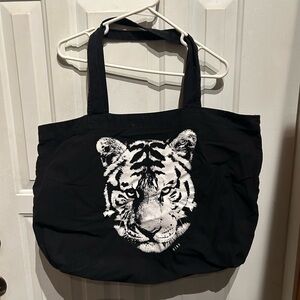 Victoria’s Secret Pink Black Tiger Tote Bag